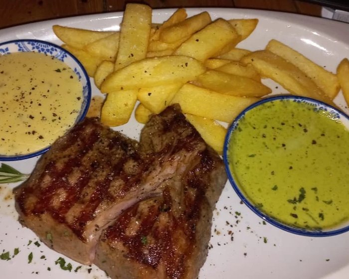 Steaks, burgers, pizza and pasta