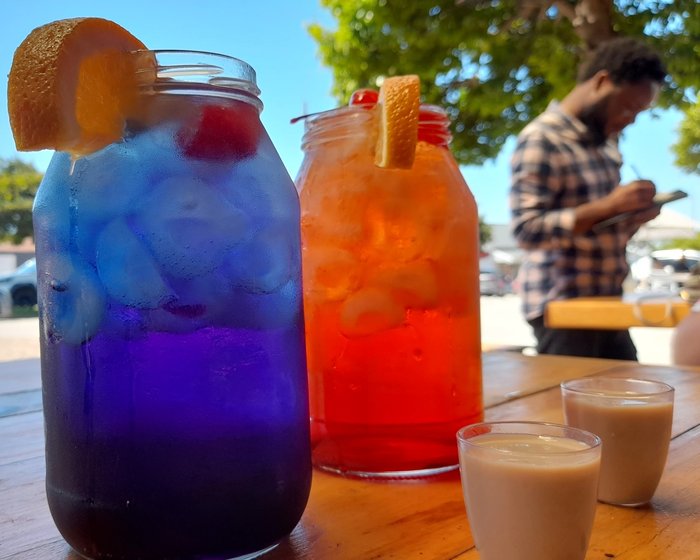 Cocktails, shooters, beer and ciders